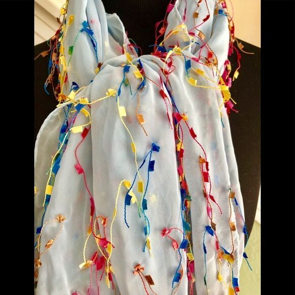 Beautiful fun scarf by Fenzi - Picture 2 of 2